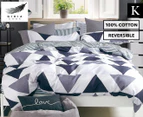 Gioia Casa Twan King Bed Quilt Cover Set - Multi