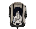 Keep Me Cosy® Baby Head Support (twin pack) for Pram or Stroller - Navy Boat