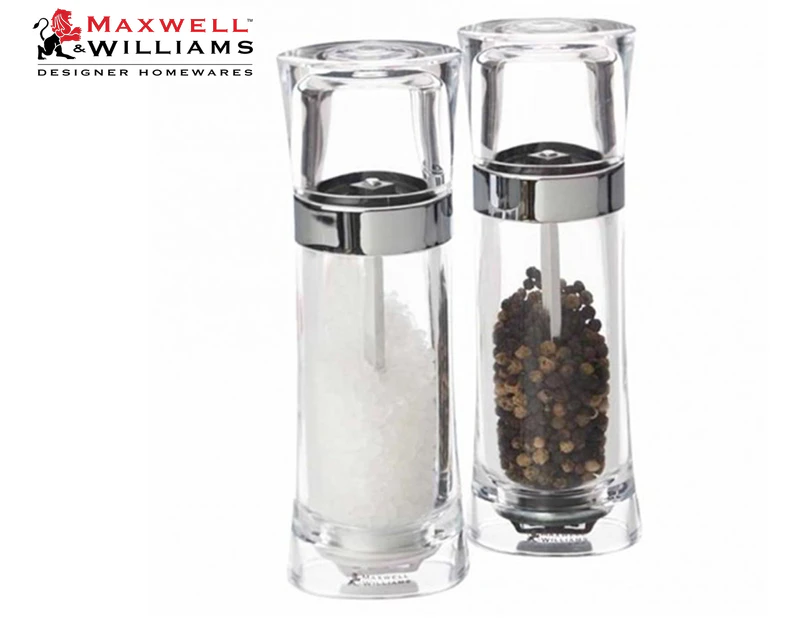 Maxwell & Williams 13cm Click Salt and Pepper Mill 2-Piece Set