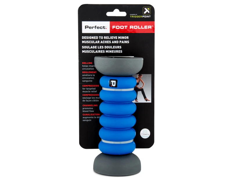 Perfect Fitness Massage Foot Roller - Blue