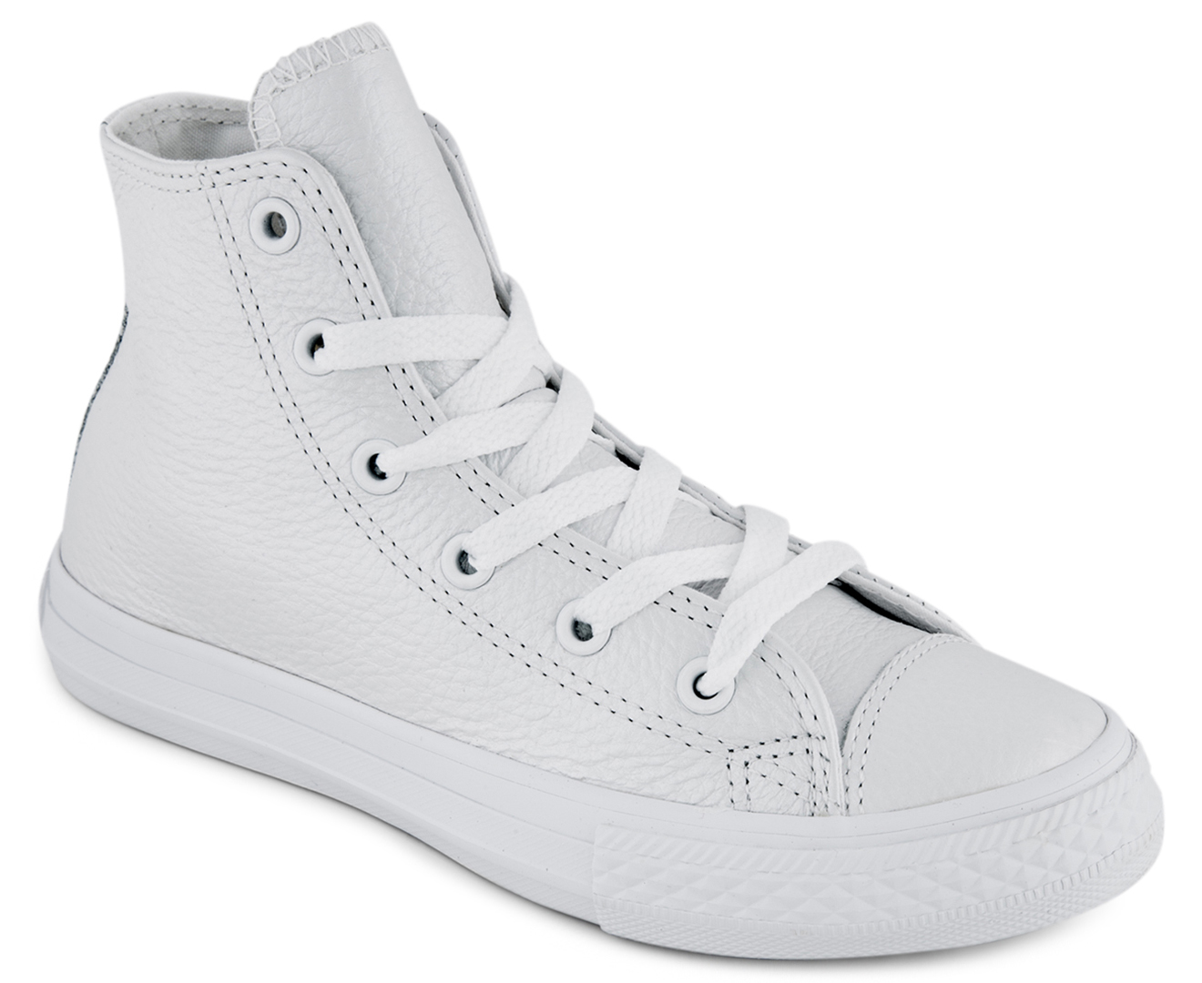 Converse Kids' Chuck Taylor All Star Iridescent Leather High Top Shoe ...