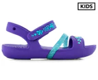 Crocs Kids' Lina Frozen Sandal - Ultraviolet