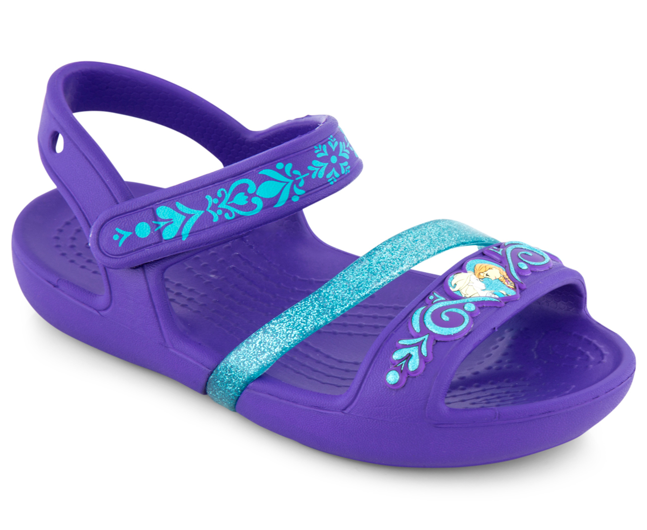  Crocs  Kids Lina Frozen  Sandal  Ultraviolet Scoopon 
