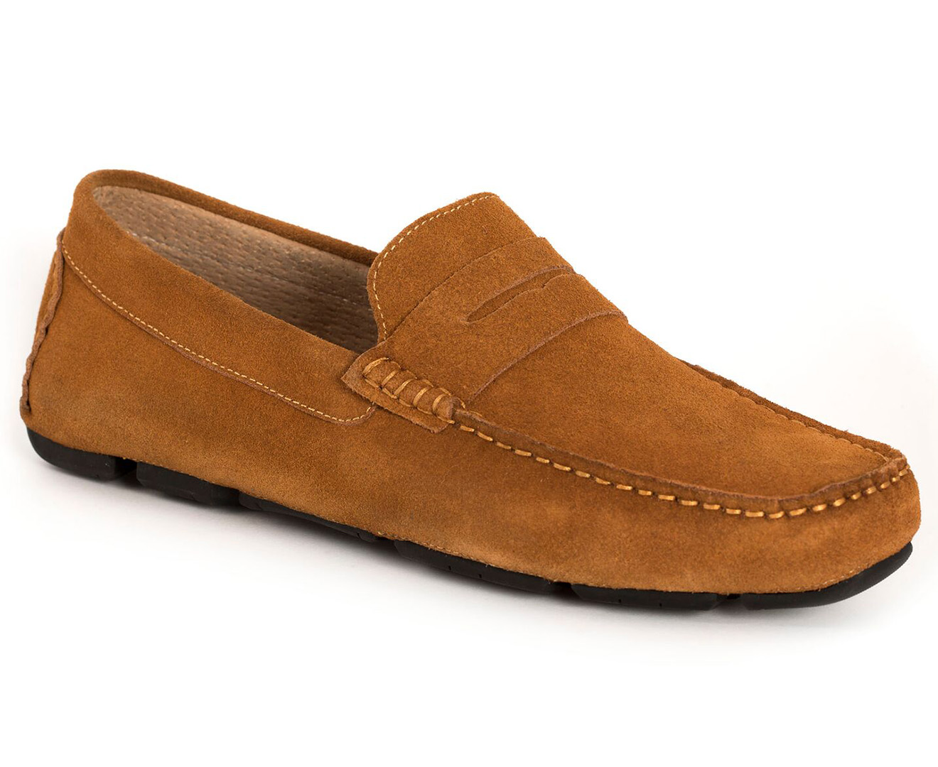 Winstonne Men's The Elliot Suede Leather Shoe - Brown | Catch.co.nz