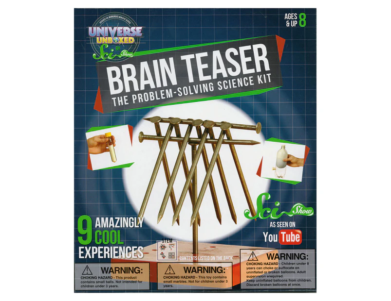 SciShow Brain Teaser Problem-Solving Science Kit