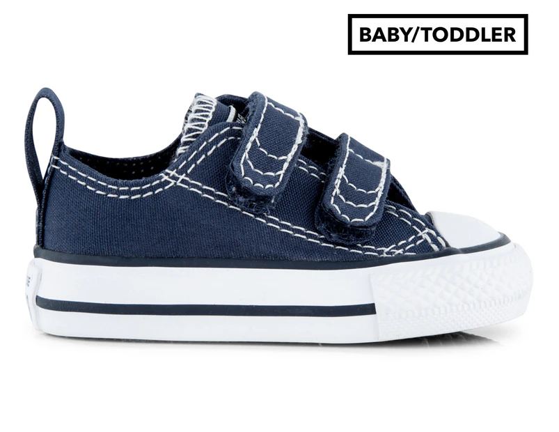 Converse Baby/Toddler Chuck Taylor 2V OX Shoe - Athletic Navy/White