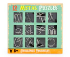 12 Metal Puzzles Kit