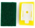 Zilch Green Dishwashing Wand & Sponge Refill 4pk 5