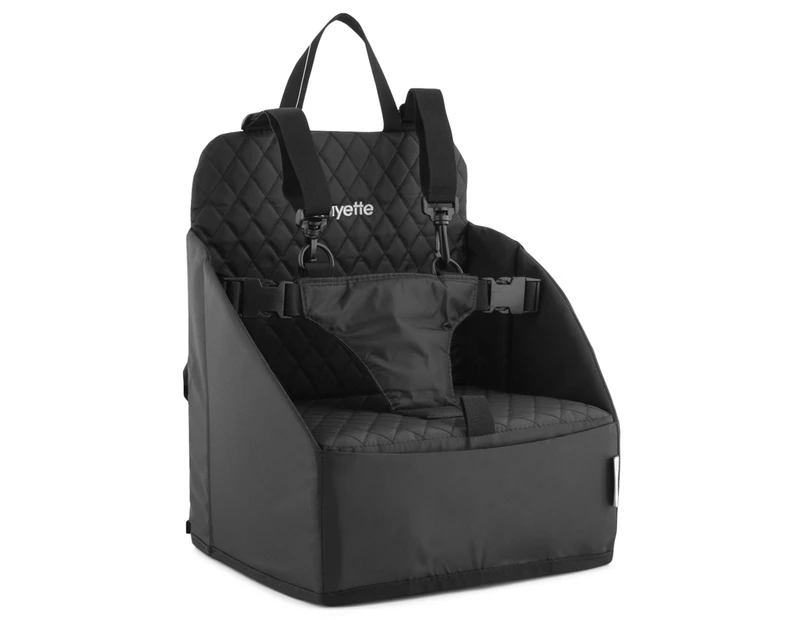 Playette Pop-Up Booster Seat - Black