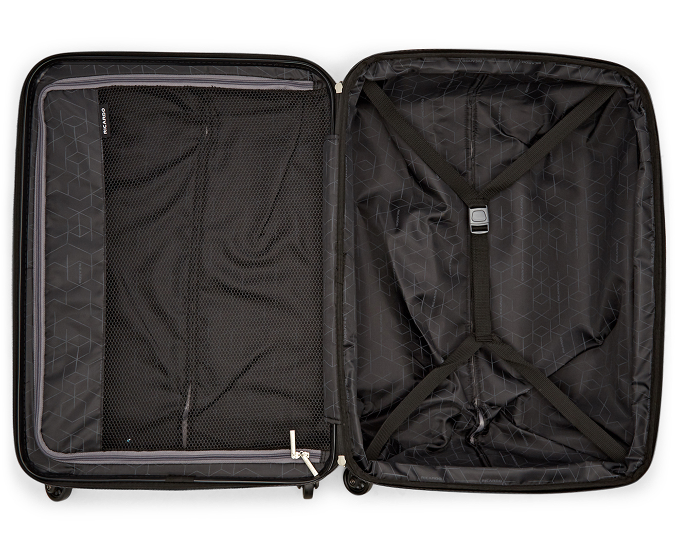 Ricardo Atlas Peak 3-Piece 4W Hardcase Luggage Set - Charcoal | Catch ...