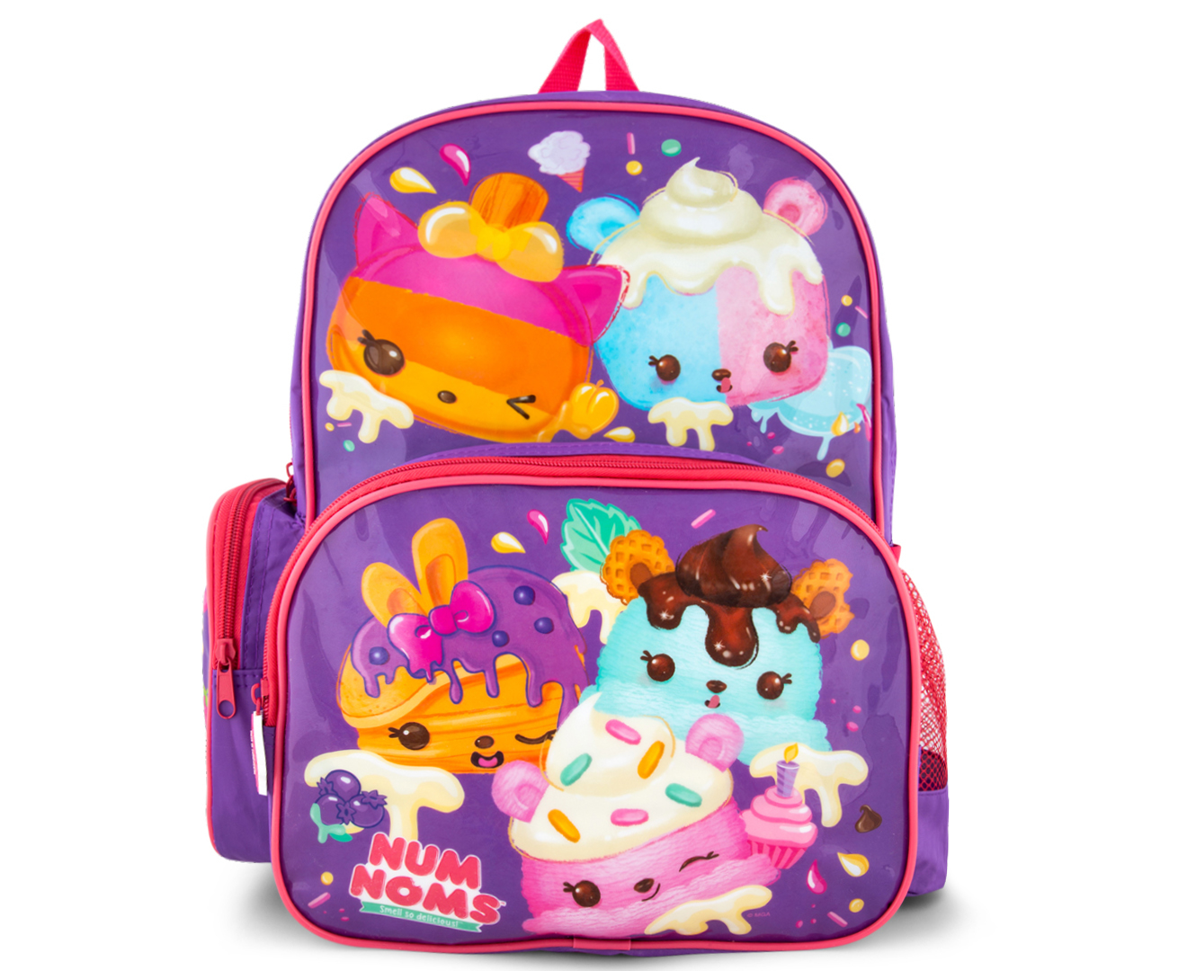 Num Noms Kids Backpack Purple Catch