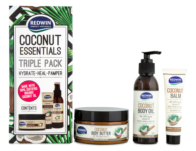 Redwin Coconut Essentials Triple Pack