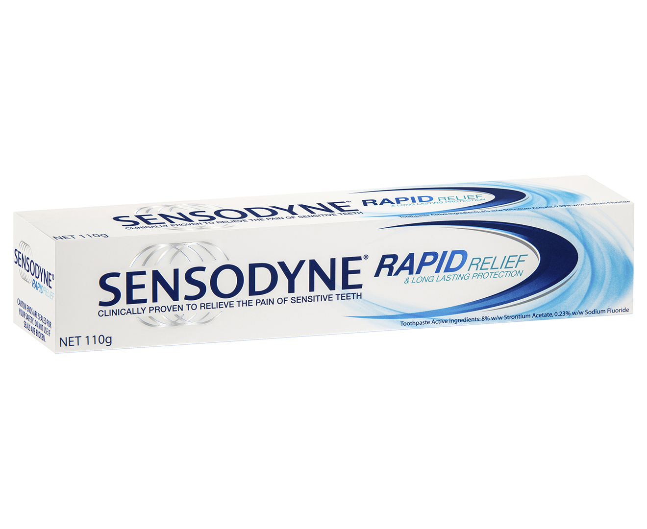 2 x Sensodyne Rapid Relief & Long Lasting Protection Sensitive ...