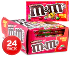 24 x M&M's Strawberry Nut Peanut Chocolate Candies 92.7g 