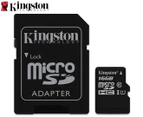 Kingston 16GB MicroSDHC/MicroSDXC Class 10 UHS-I Micro SD Card