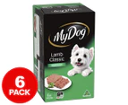 6 x My Dog Meaty Loaf Lamb Classic Trays 100g