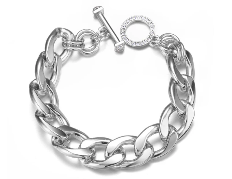 Mestige Orion Bracelet w/ Swarovski® Crystals - Silver