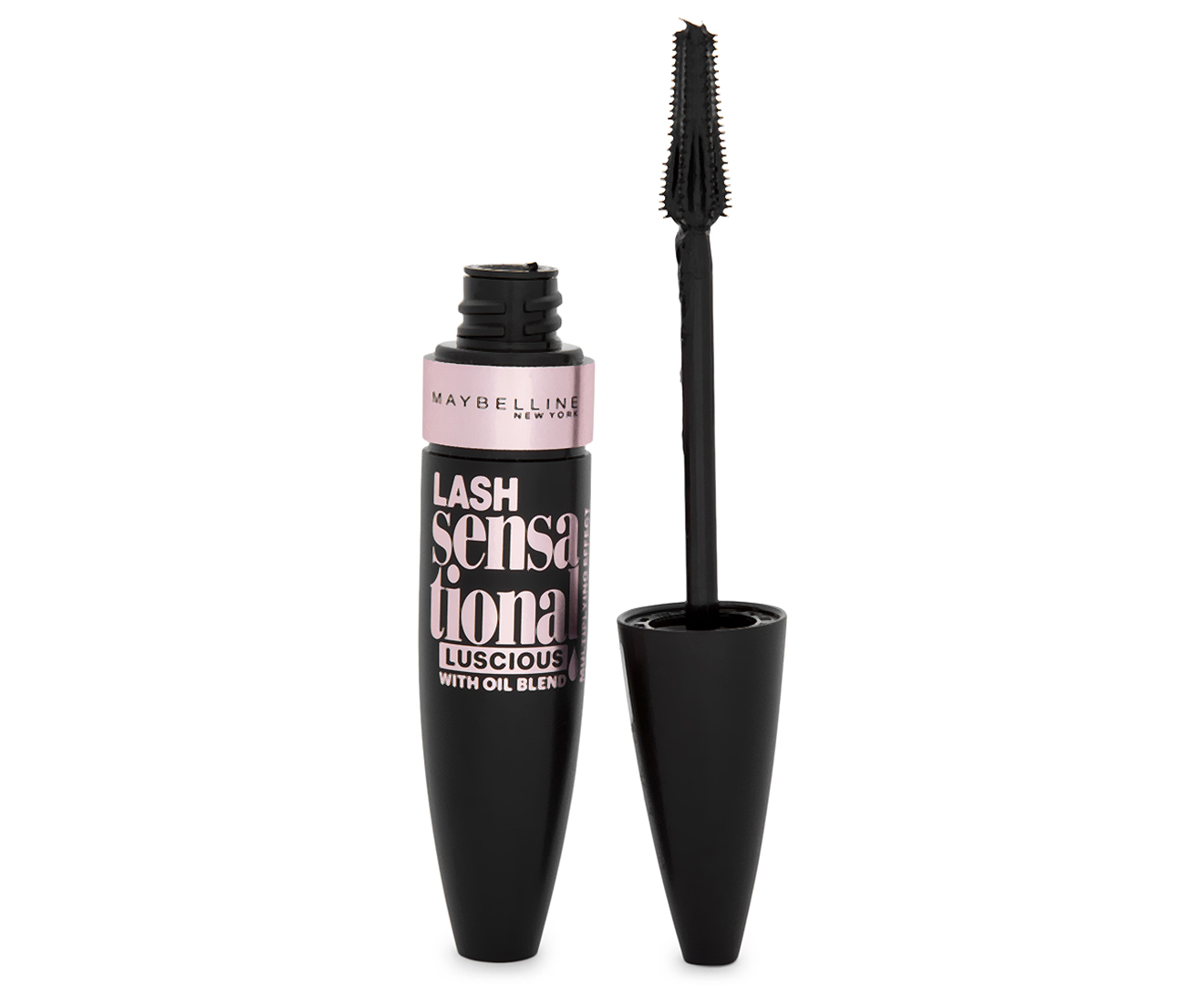 2 X Maybelline Lash Sensational Luscious Mascara 95ml Very Black Au 7059