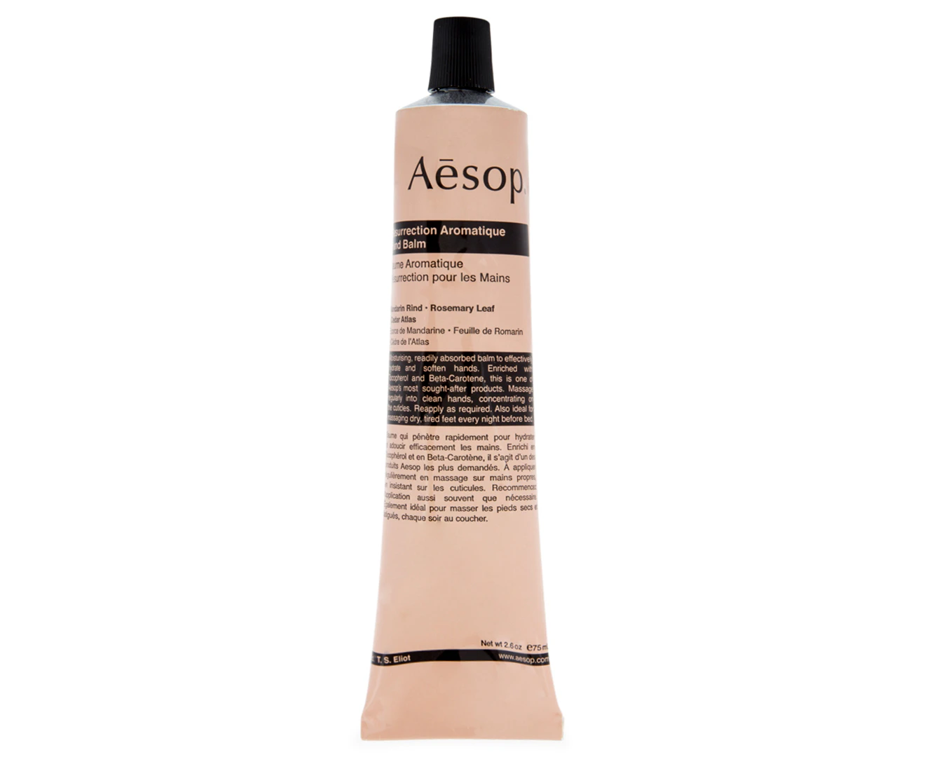 Aesop Resurrection Aromatique Hand Balm 75mL