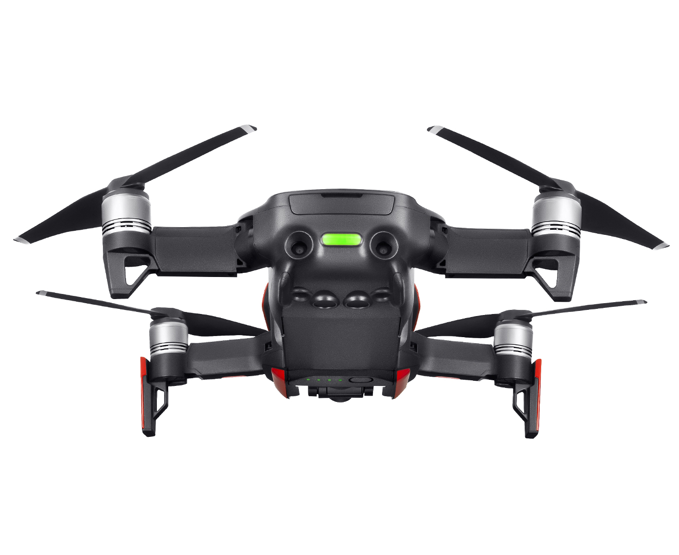 dji mavic air drone flame red