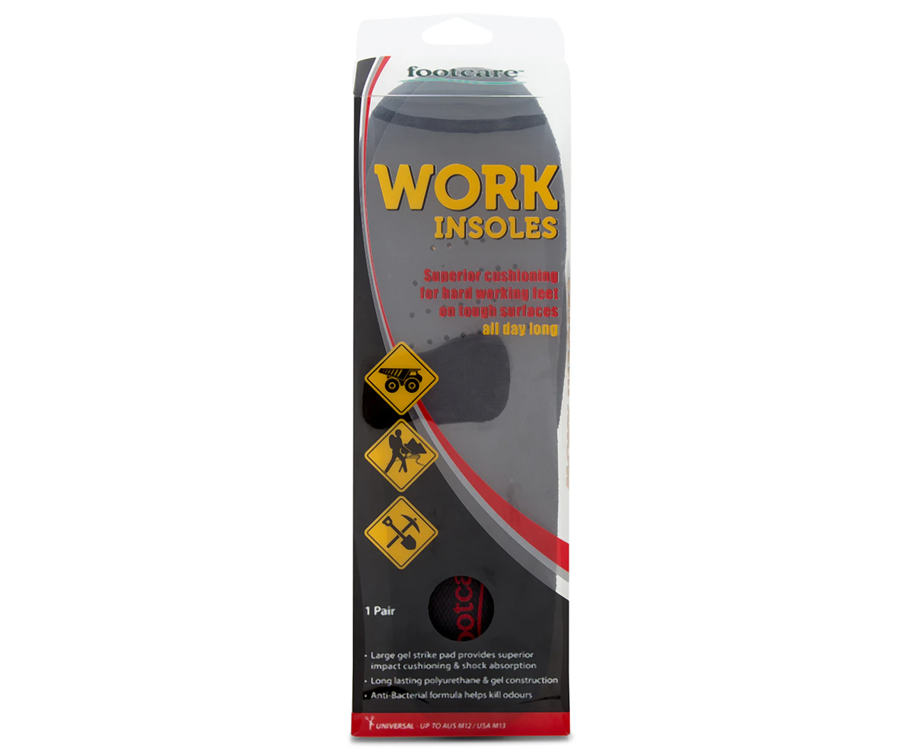 Footcare Work Insoles 