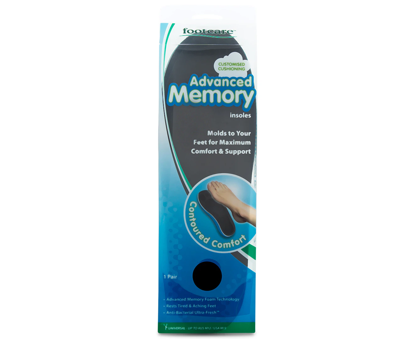 Footcare Advanced Memory Insoles