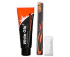 3 x White Glo Charcoal Deep Stain Remover Toothpaste 150g