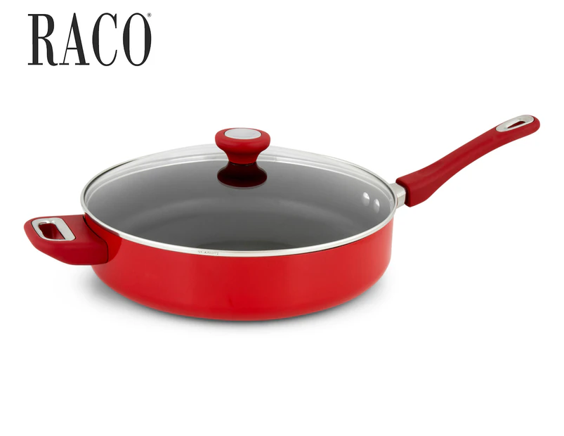 Raco Vitality 30cm/4.5L Covered Sauté Pan - Red
