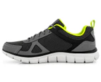 Skechers Men's Track Bucolo Shoe - Charcoal/Lime