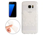 For Samsung Galaxy S7 EDGE Case, Flowery Butterfly Durable Protective Cover