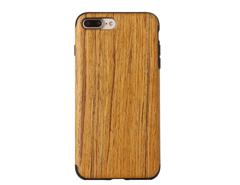 For iPhone 8 PLUS,7 PLUS Case,Siam Rosewood Durable Grain TPU Protective Cover