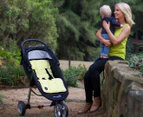 Outlook Cotton Pram Liner - Yellow Triangle