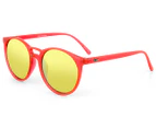 Quay Australia Women's All Cried Out Sunglasses - Red/Red Mirror