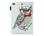For iPad 2018,2017 Wallet Case,Dash Owl Smart Durable Protective Leather Cover