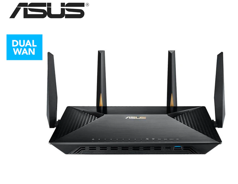 ASUS AC2600 Dual-WAN VPN Wi-Fi Wireless Router - Black