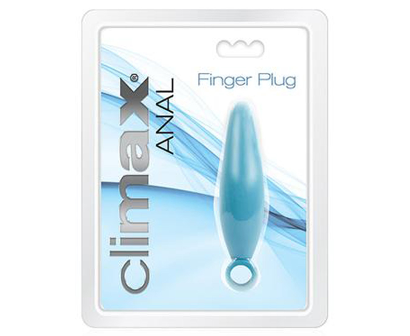 Climax Anal Finger Plug Deep Blue Au
