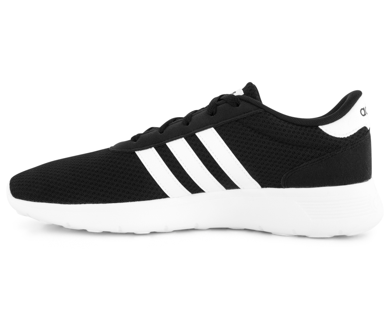 Adidas Men's Lite Racer Sneakers - Core Black/Footwear White | Catch.co.nz