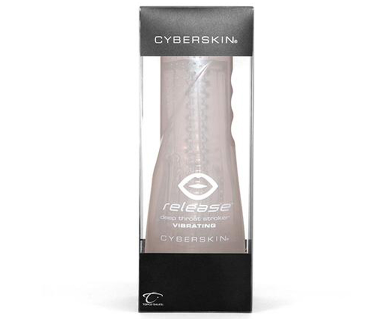 Topco Release Deep Throat Vibrating Stroker - Clear<!-- --> | Catch.co.nz