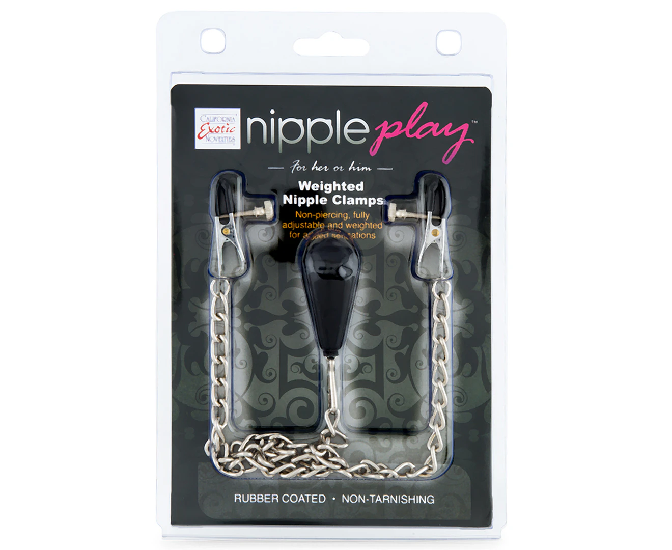 Nipple Play Weighted Nipple Clamps