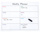 Magnetic Weekly Planner - White