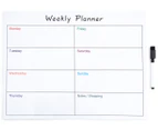 Magnetic Weekly Planner - White