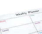 Magnetic Weekly Planner - White