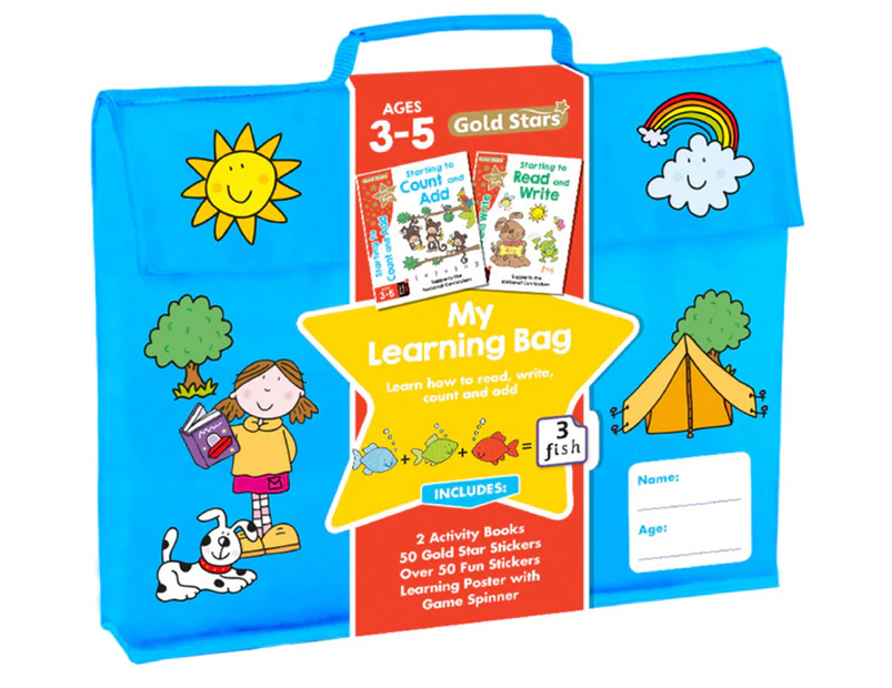 Gold Stars My Learning Bag 3-5