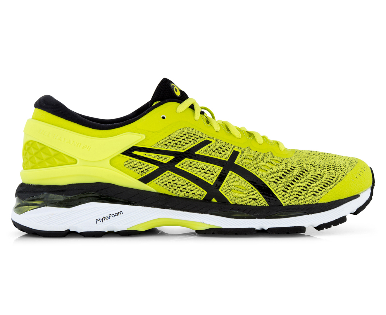 ASICS Men's GEL-Kayano 24 Shoe - Sulphur Spring/Black/White | Catch.co.nz