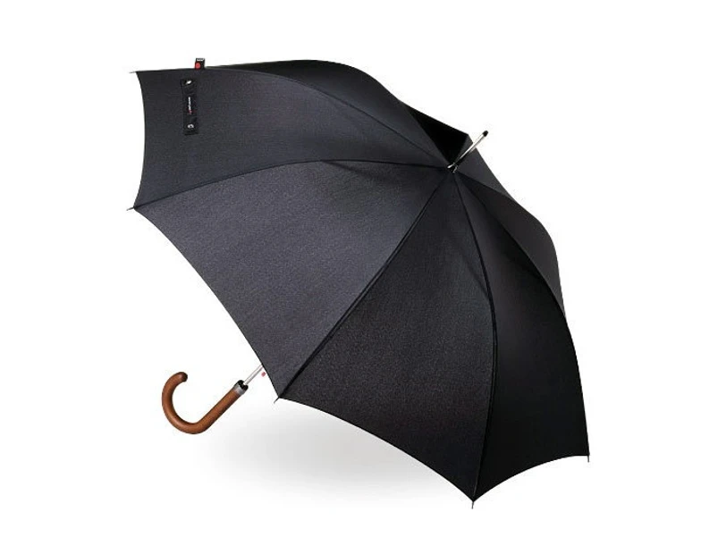 Knirps Long Automatic Umbrella Black