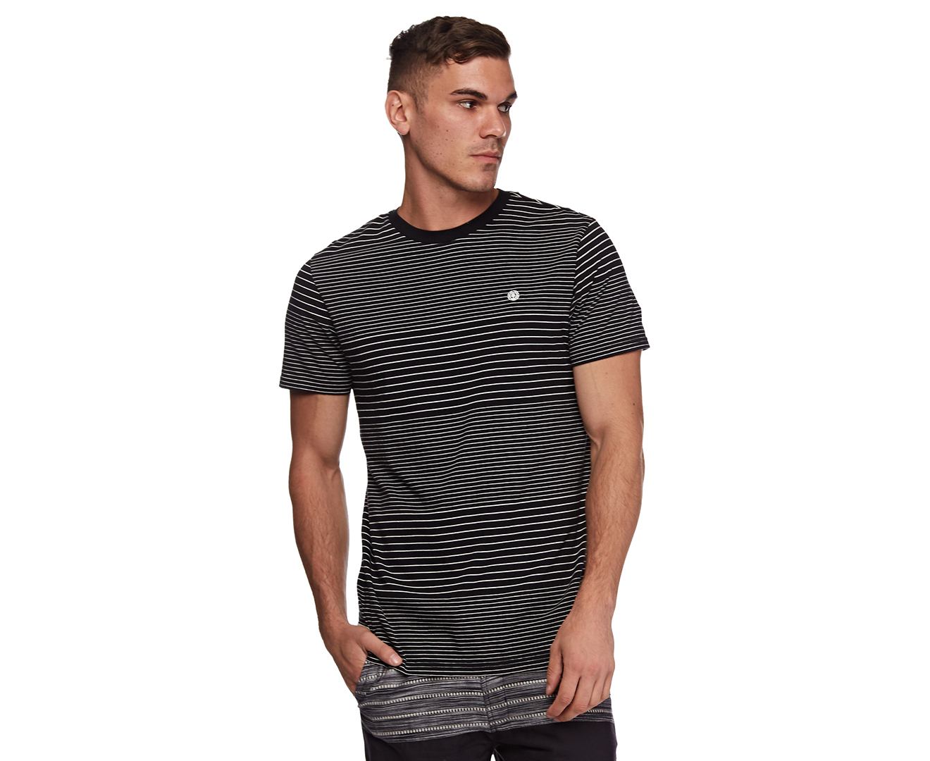 Element Men's Dulli Short Sleeve Fashion Tee - Flint Black | Catch.co.nz