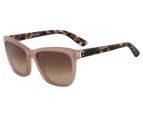 Calvin Klein Women's Square Sunglasses - Pink/Brown