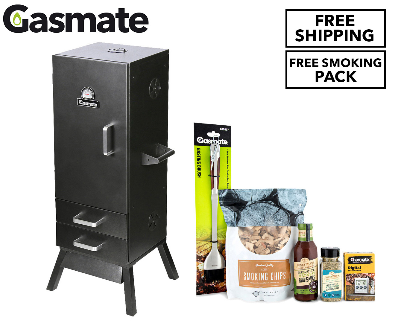 Gasmate smoker discount