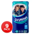 Huggies DryNites Pyjama Pants For Boys 8-15 Years 27-57kg 9pk