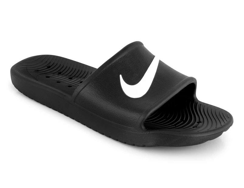 Nike Men's Kawa Shower Slide - Black/White